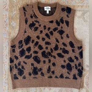 COS Alpaca- blend vest. Size L
